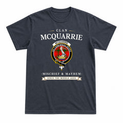 McQuarrie Tartan Crest Mischief and Mayhem T-shirt