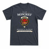 Moncrief Tartan Crest Mischief and Mayhem T-shirt