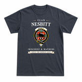 Nesbitt Ancient Tartan Crest Mischief and Mayhem T-shirt