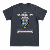 Roberton Tartan Crest Mischief and Mayhem T-shirt