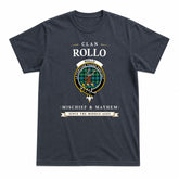 Rollo Ancient Tartan Crest Mischief and Mayhem T-shirt