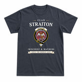 Straiton Tartan Crest Mischief and Mayhem T-shirt