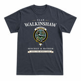 Walkinshaw Tartan Crest Mischief and Mayhem T-shirt