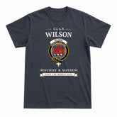 Wilson Ancient Tartan Crest Mischief and Mayhem T-shirt