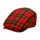 Brodie Modern Tartan Flat Caps