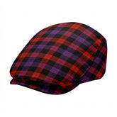 Broun Modern Tartan Flat Caps