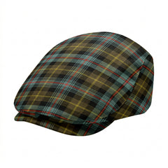Farquharson Weathered Tartan Flat Caps