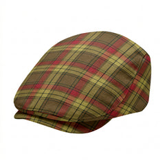 MacMillan Old Weathered Tartan Flat Caps