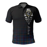 MacHardy Modern Tartan Polo Shirt - Alba Celtic Style