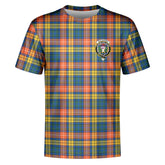Buchanan Ancient Tartan Crest T-shirt