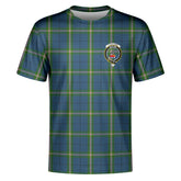Clelland Tartan Crest T-shirt