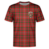 MacKinnon Modern Tartan Crest T-shirt