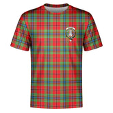 MacLean of Duart Modern Tartan Crest T-shirt