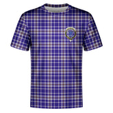 Ochterlony Tartan Crest T-shirt