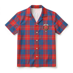 Blane Tartan Crest Hawaiian Shirt