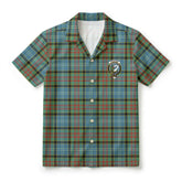 Brisbane Tartan Crest Hawaiian Shirt
