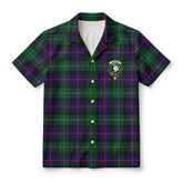 Campbell of Cawdor Modern Tartan Crest Hawaiian Shirt