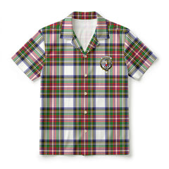Dennistoun Tartan Crest Hawaiian Shirt