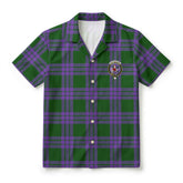 Elphinstone Tartan Crest Hawaiian Shirt
