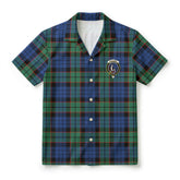 Fletcher Ancient Tartan Crest Hawaiian Shirt