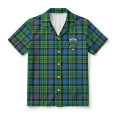 Forsyth Ancient Tartan Crest Hawaiian Shirt