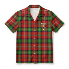 Fullarton Tartan Crest Hawaiian Shirt