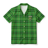 Galloway District Tartan Crest Hawaiian Shirt