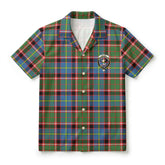 Glass Tartan Crest Hawaiian Shirt
