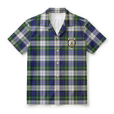 Gordon Dress Modern Tartan Crest Hawaiian Shirt