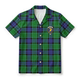 Haldane Tartan Crest Hawaiian Shirt