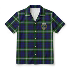 Lammie Tartan Crest Hawaiian Shirt