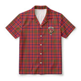 Lumsden Modern Tartan Crest Hawaiian Shirt