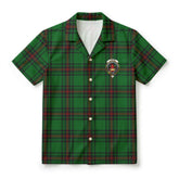 Lundin Tartan Crest Hawaiian Shirt