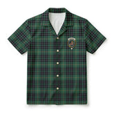 MacAulay Hunting Ancient Tartan Crest Hawaiian Shirt