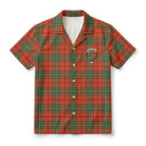 MacAuley Ancient Tartan Crest Hawaiian Shirt