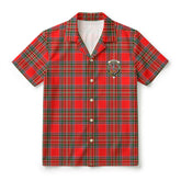 MacBean Tartan Crest Hawaiian Shirt