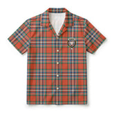 MacFarlane Ancient Tartan Crest Hawaiian Shirt