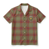 MacGillivray Hunting Ancient Tartan Crest Hawaiian Shirt