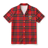 MacGillivray Modern Tartan Crest Hawaiian Shirt