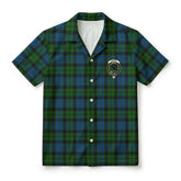MacKie Tartan Crest Hawaiian Shirt