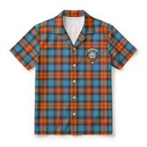 MacLachlan Ancient Tartan Crest Hawaiian Shirt
