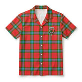 MacLaine of Loch Buie Tartan Crest Hawaiian Shirt