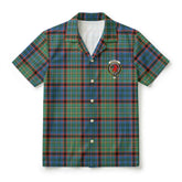 MacNicol Hunting Ancient Tartan Crest Hawaiian Shirt