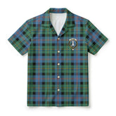 Malcolm Ancient Tartan Crest Hawaiian Shirt