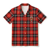 Marjoribanks Tartan Crest Hawaiian Shirt