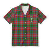 McCullough Tartan Crest Hawaiian Shirt