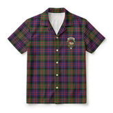 McDonald Modern Tartan Crest Hawaiian Shirt