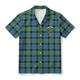 McEwan Ancient Tartan Crest Hawaiian Shirt
