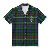 McKenzie Modern Tartan Crest Hawaiian Shirt
