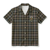 McKenzie Weathered Tartan Crest Hawaiian Shirt